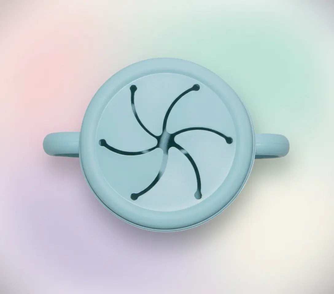 Drinking cup & snack holder