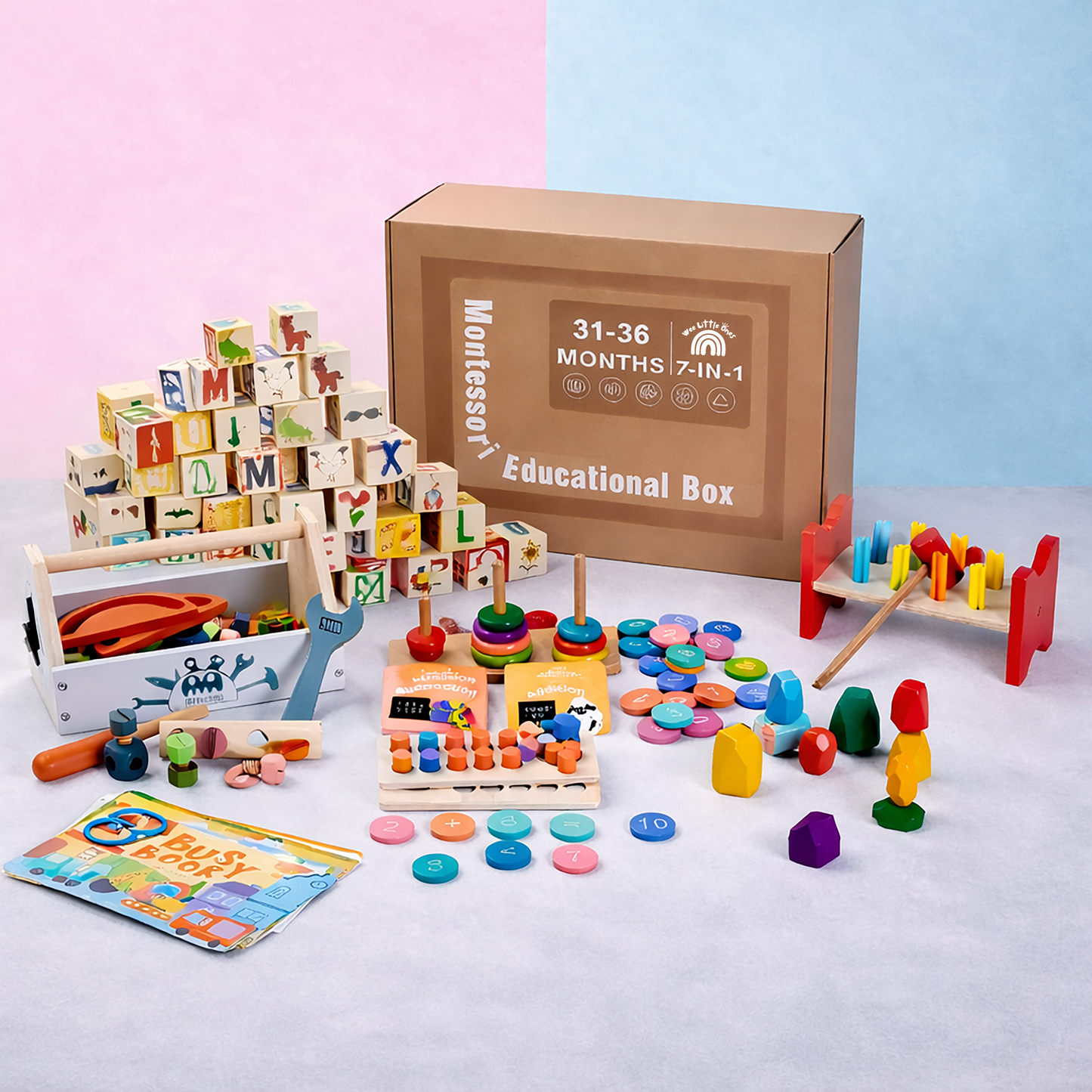 Montessori Box Set 4: Months 31 - 36