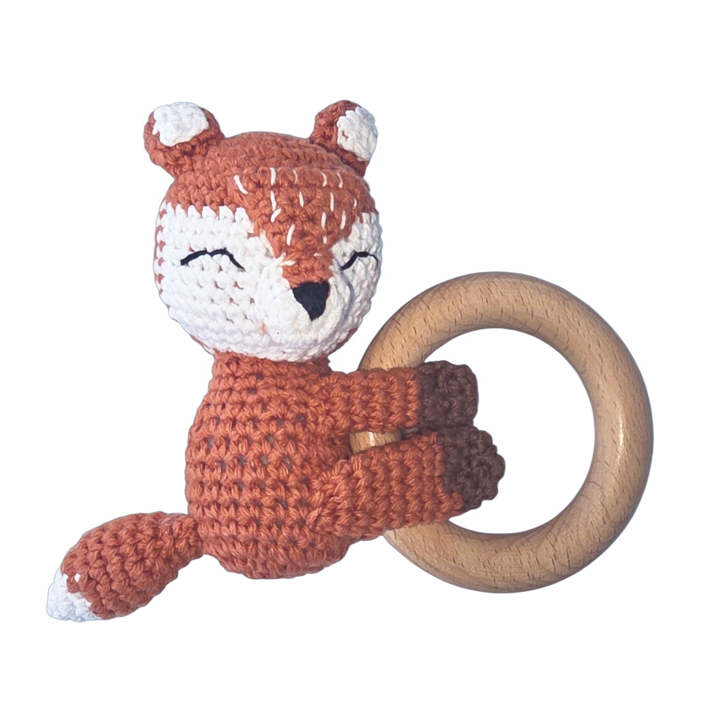 Crochet Rattles - Fox - Wee Little Ones