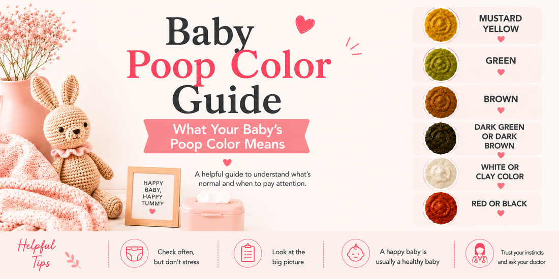 Baby Poop Colour Guide