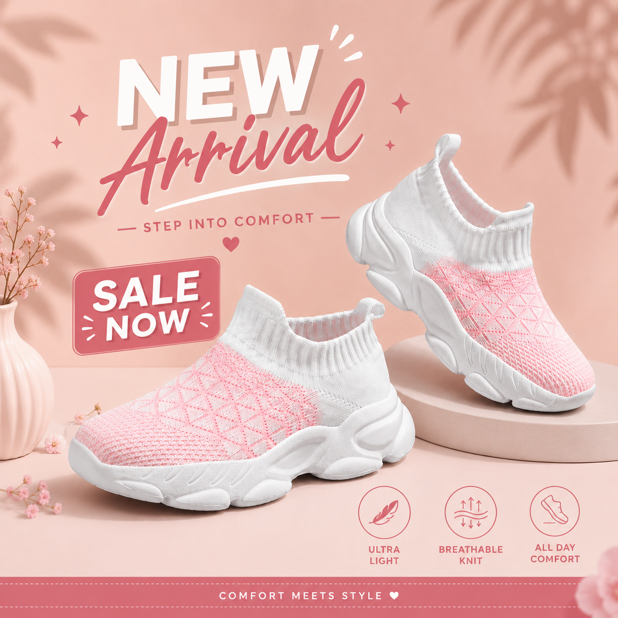 New Arrival Pink shoes for toddlers