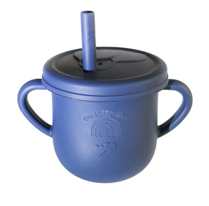 Drinking cup & snack holder