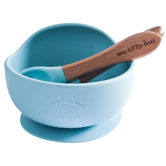 Silicon Bowl and spoon