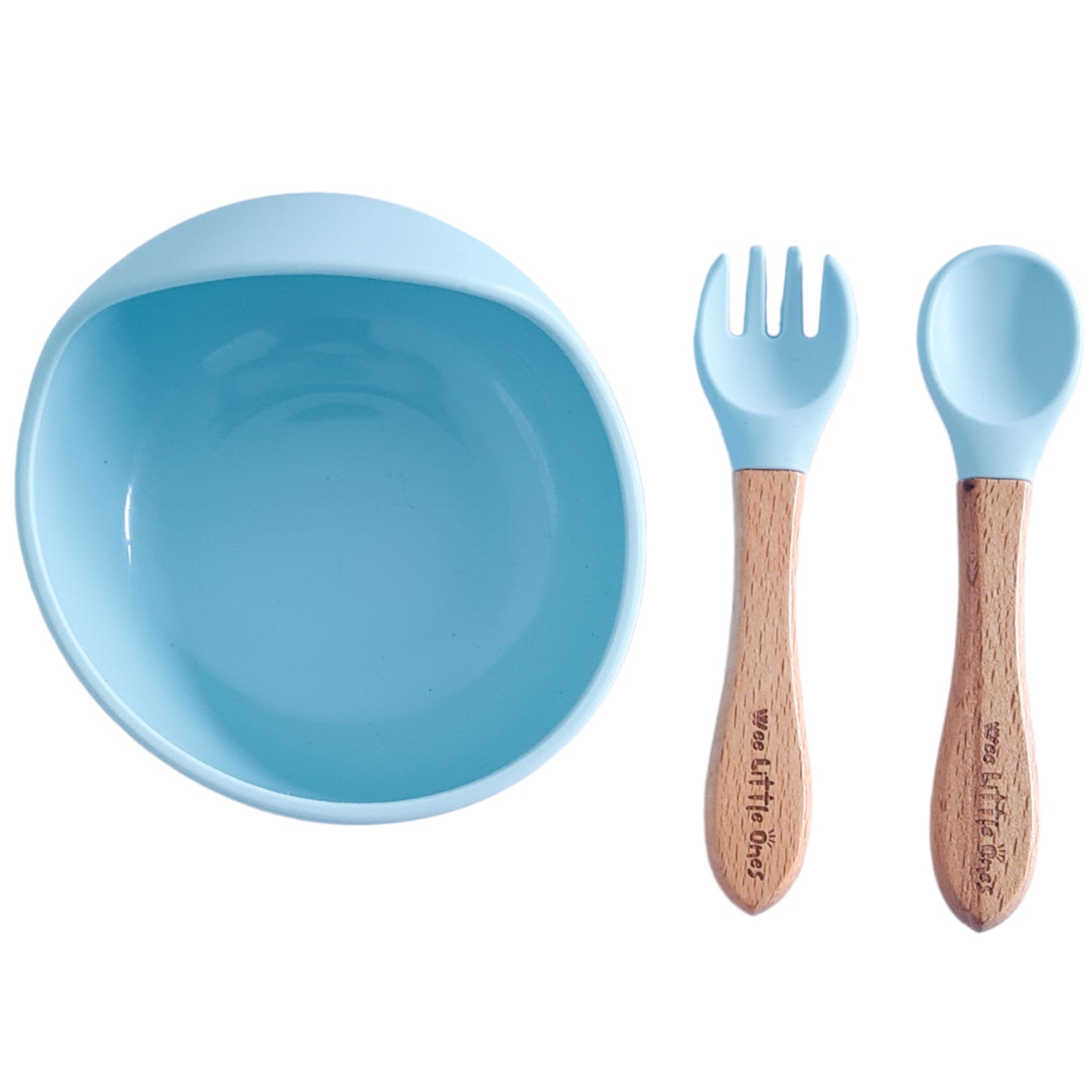 Silicon Bowl and spoon