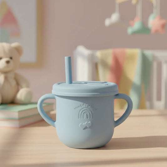 Drinking cup & snack holder