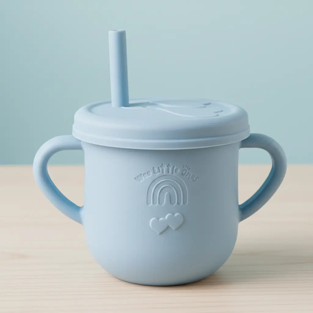 Drinking cup & snack holder