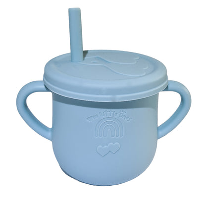 Drinking cup & snack holder