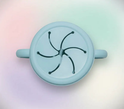 Drinking cup & snack holder