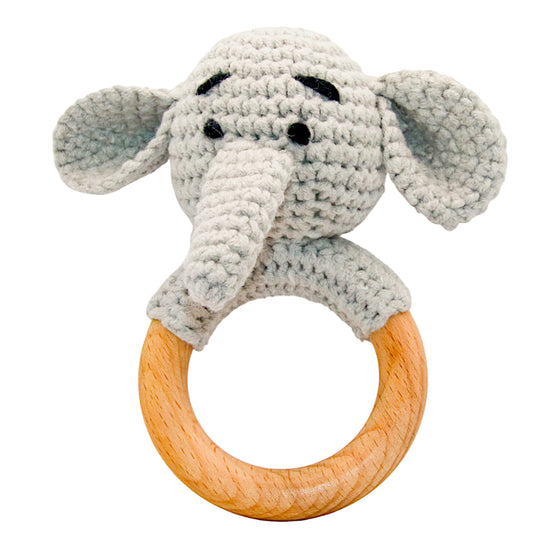 Crochet Rattles Elephant