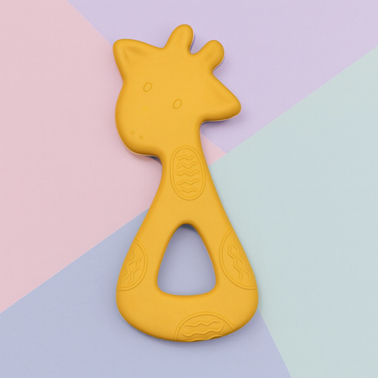 Teether Giraffe (Yellow)