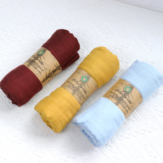 Muslin Swaddle Plain NZ