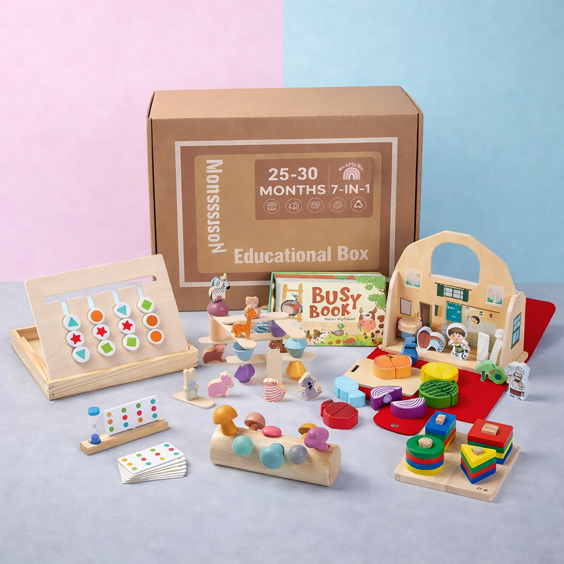 Montessori Box Set with toys