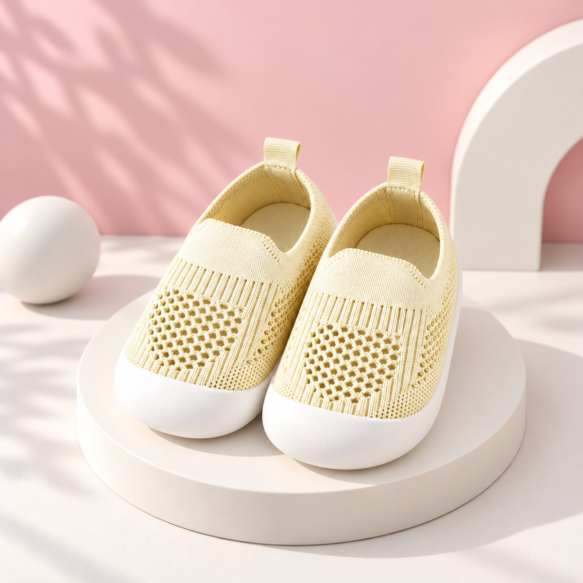 Pastel_Yellow_Knit_Baby_Shoes
