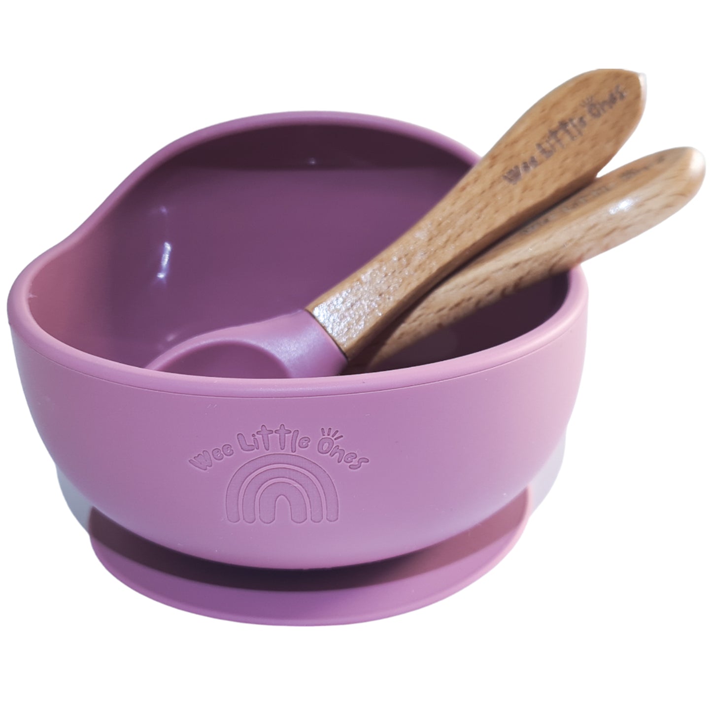 Silicon Bowl and spoon