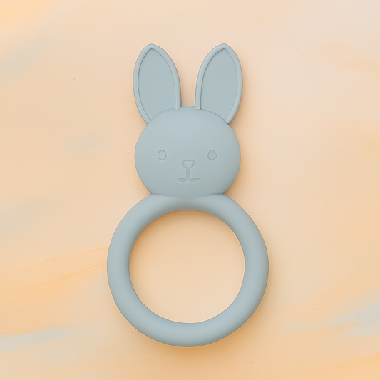 Teether Rabbit (Blue)