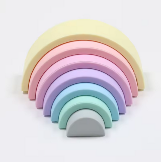 Silicone Rainbow Stacker