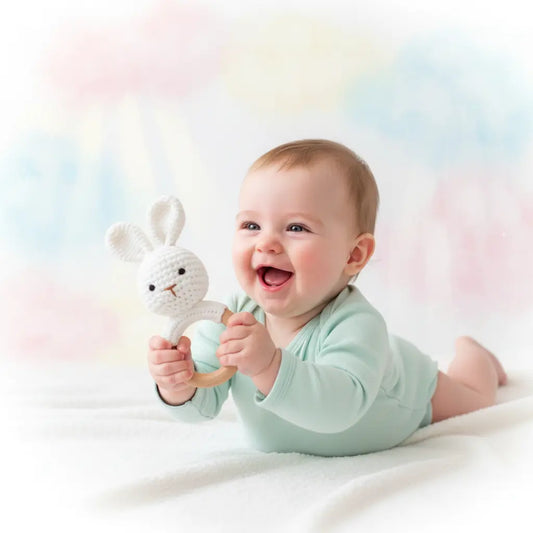 Crochet Rattles - Rabbit