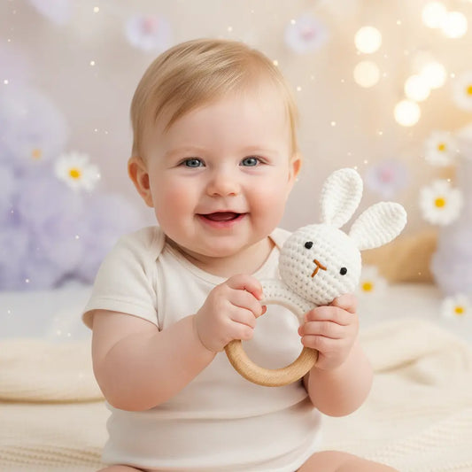 Crochet Rattles - Rabbit