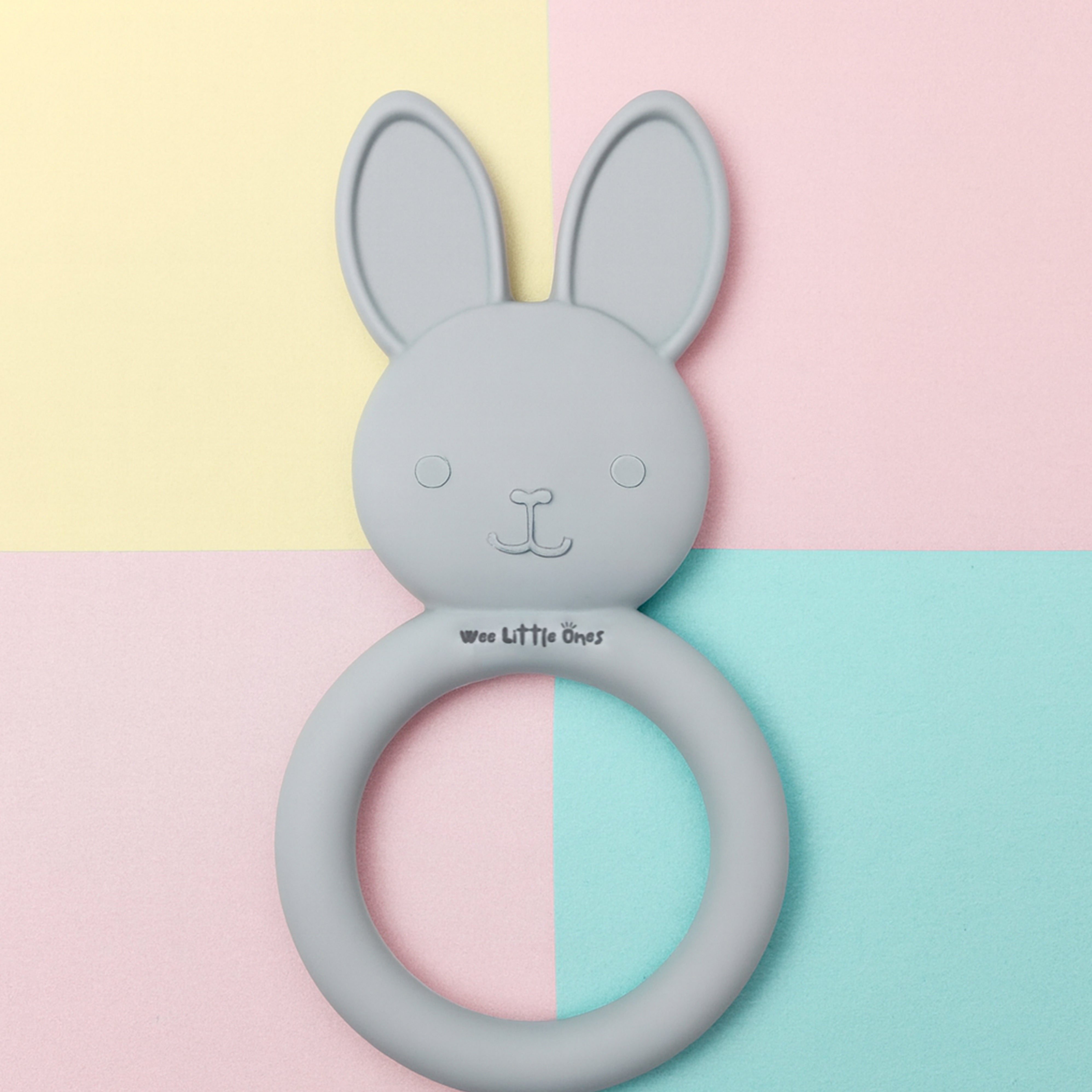 Teether Rabbit (Blue) Baby Teether Online – Wee Little Ones