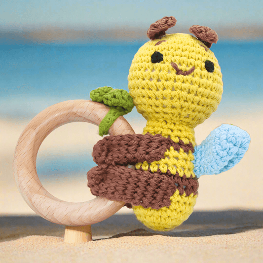 Crochet Rattles - Bee - Wee Little Ones