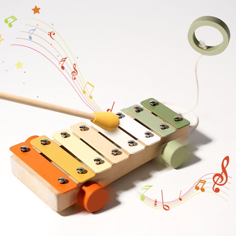 Premium Wooden Musical Instrument Toy Set for Babies - Wee Little Ones